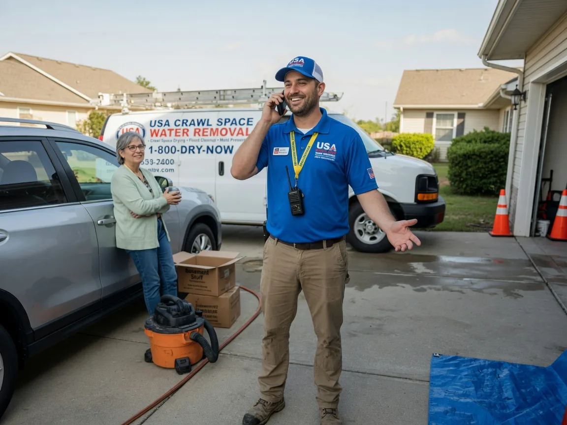Crawl Space Water Removal Nicholson, PA FAQs